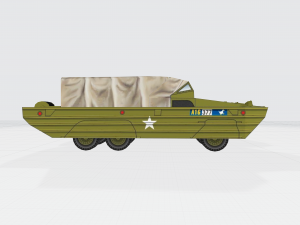 Gmc dukw353 3D मॉडल