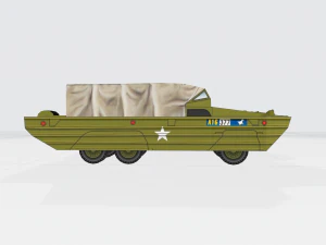 Gmc dukw353 3D Model