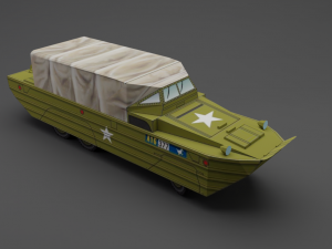 Gmc dukw353 3D मॉडल