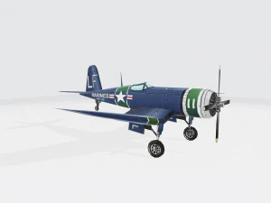 F4u 3D Model