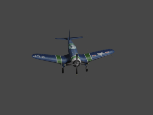 F4u Modelo 3D