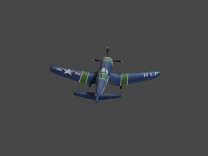 F4u Modelo 3D