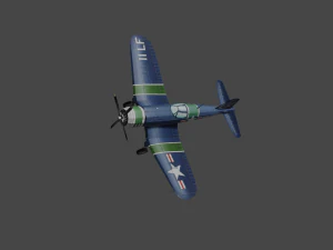 F4u 3D Model