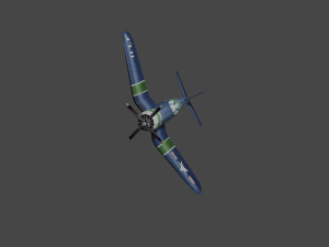 F4u Modelo 3D