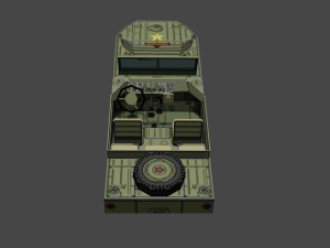 GPA Amphi Jeep Modelo 3D