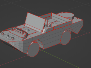 GPA Amphi Jeep Modelo 3D