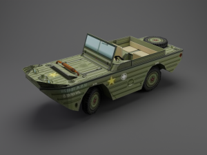 GPA Amphi Jeep Modelo 3D