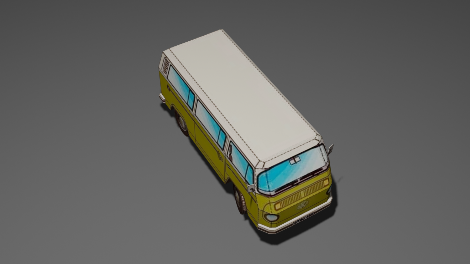 Volkswagen 3d модель