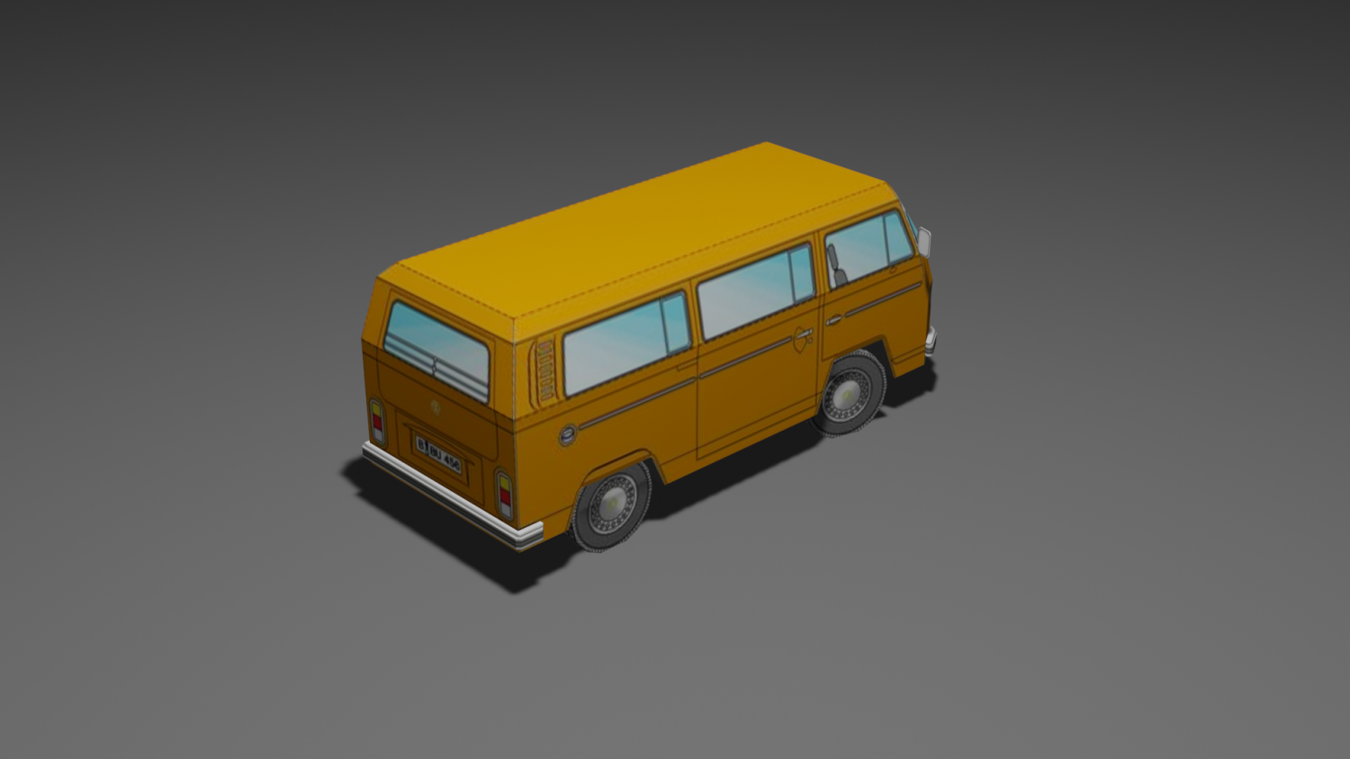 Volkswagen 3d модель