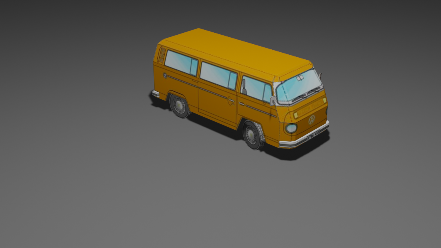 Volkswagen 3d модель