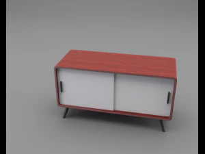 Mesita de noche Modelo 3D