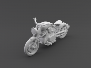 Motorbike 3D Model
