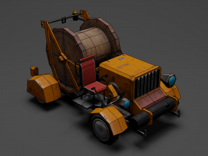 Cable laying Low 3D Model