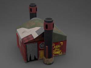 Boiler room 3D Model