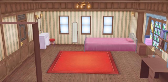 CM3D2 - Anime girl room 3D Model in Bedroom 3DExport
