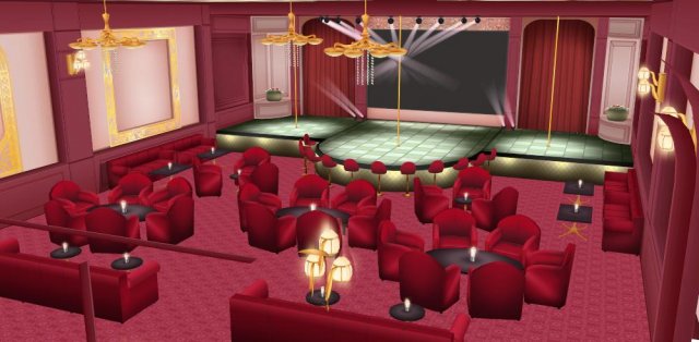 CM3D2 - Pole dance stage Modello 3D .c4d .max .obj .3ds .fbx .stl .blend 