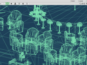 CM3D2 - Pole dance stage Modello 3D