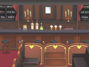 CM3D2 - Bar Lounge 3D Model