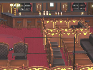CM3D2 - Bar Lounge 3D Model