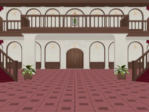 CM3D2 - エンパイアクラブエントランス 3Dモデル