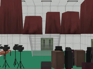 CM3D2 - Back Stage 3D Model