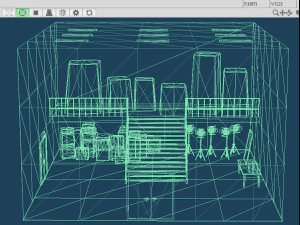 CM3D2 - Back Stage 3D Model