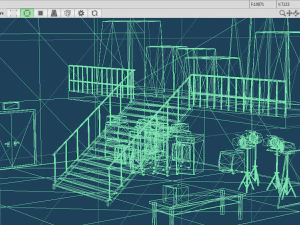 CM3D2 - Back Stage 3D Model