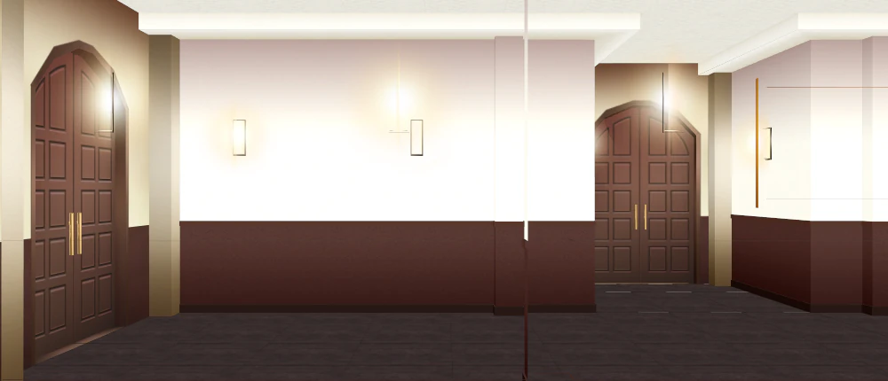 CM3D2 - Hallway 3D Model .c4d .max .obj .3ds .fbx .stl .blend