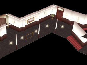 CM3D2 - Hallway 3D Модель