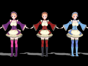 CM3D2 - Gothic Lolita Outfit Collection - Maid 3D 模型
