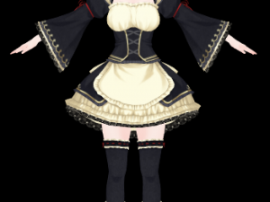 CM3D2 - Gothic Lolita Outfit Collection - Maid 3D 模型