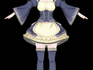 CM3D2 - Gothic Lolita Outfit Collection - Maid 3D 模型