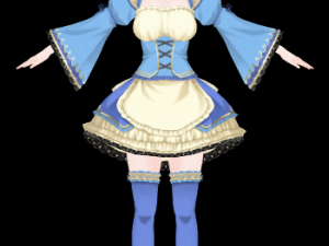CM3D2 - Gothic Lolita Outfit Collection - Maid 3D 模型