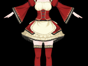 CM3D2 - Gothic Lolita Outfit Collection - Maid 3D 模型
