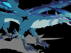 Genshin Impact - Dvalin - Maledetto e purificato Modello 3D