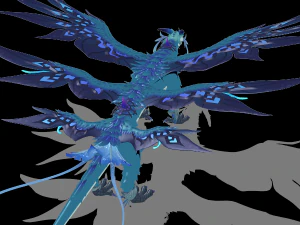 Genshin Impact - Dvalin - Maledetto e purificato Modello 3D