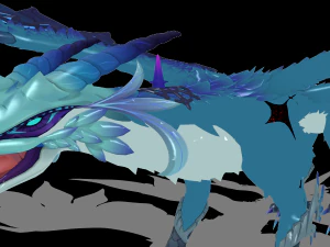 Genshin Impact - Dvalin - Maledetto e purificato Modello 3D