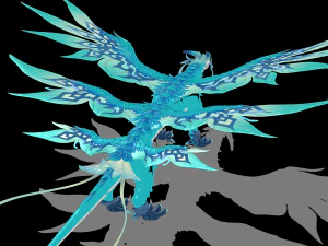 Genshin Impact - Dvalin - Maledetto e purificato Modello 3D