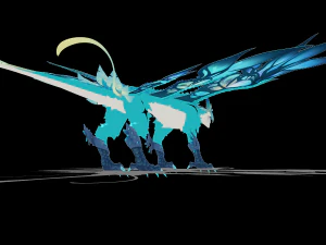 Genshin Impact - Dvalin - Maledetto e purificato Modello 3D