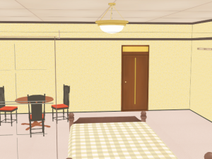 CM3D2 - Bed Room 1 Day and Night Modèle 3D