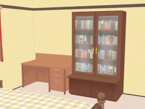CM3D2 - Bed Room 1 Day and Night Modèle 3D