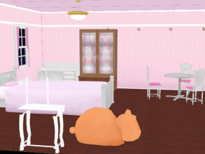 CM3D2 - Bed room 2 Day and Night 3D Model