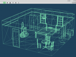 CM3D2 - Bed room 2 Day and Night 3D Model
