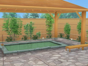 CM3D2 - Outdoor Bath Day and Night Modello 3D