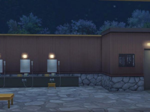 CM3D2 - Outdoor Bath Day and Night 3D 모델