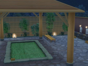 CM3D2 - Outdoor Bath Day and Night 3D 모델