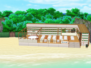 CM3D2 - Sea Cafe Day and Night 3D-Modell