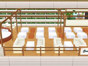 CM3D2 - Sea Cafe Day and Night Modèle 3D