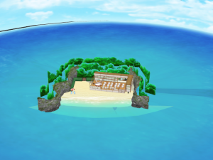 CM3D2 - Sea Cafe Day and Night Modèle 3D