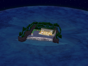CM3D2 - Sea Cafe Day and Night Modèle 3D